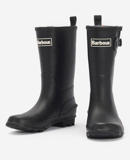 Simonside Children's Wellington Boots Classic Black