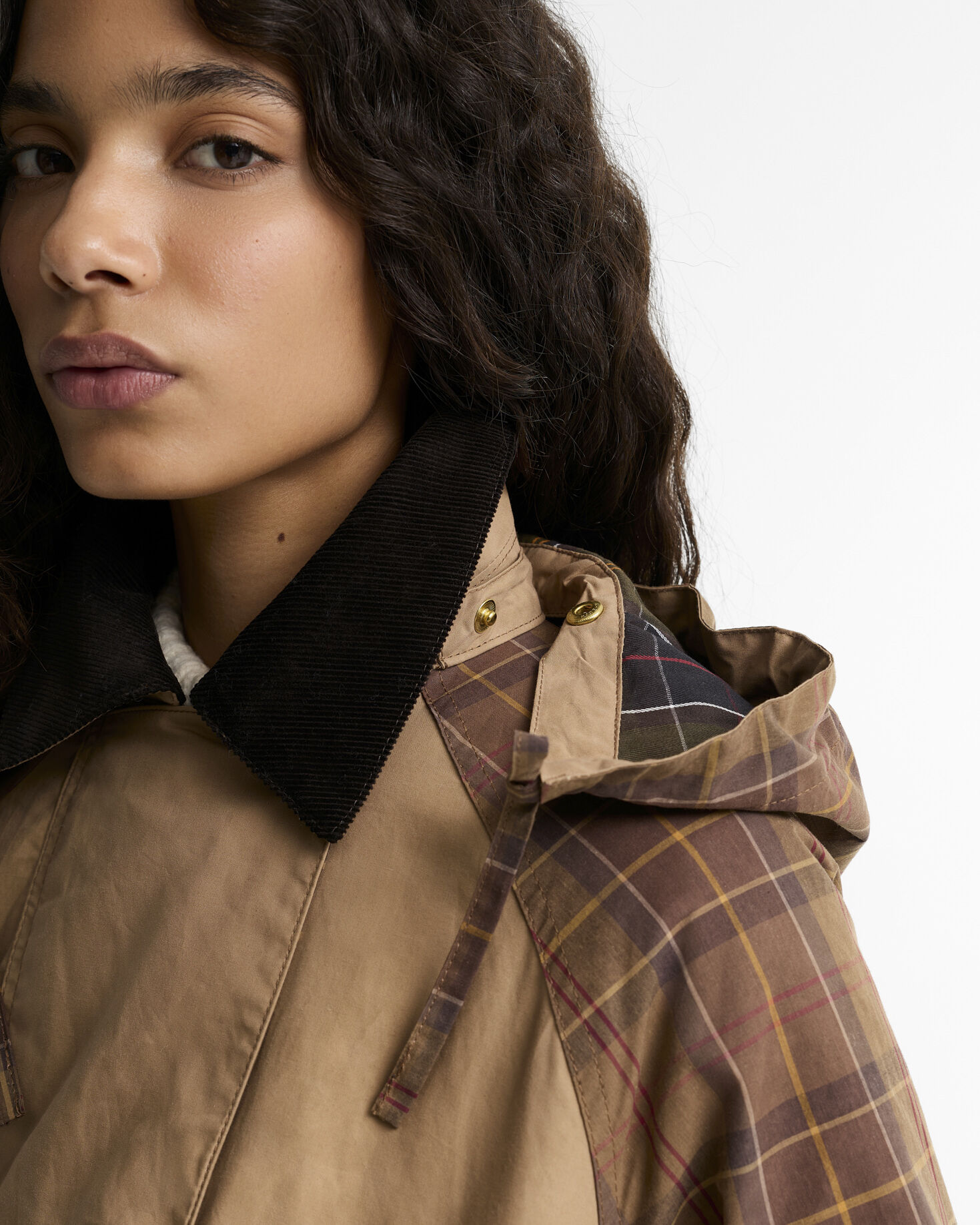 Giacca casual Elsie Muted Tartan/Bark/Mixed Tartan