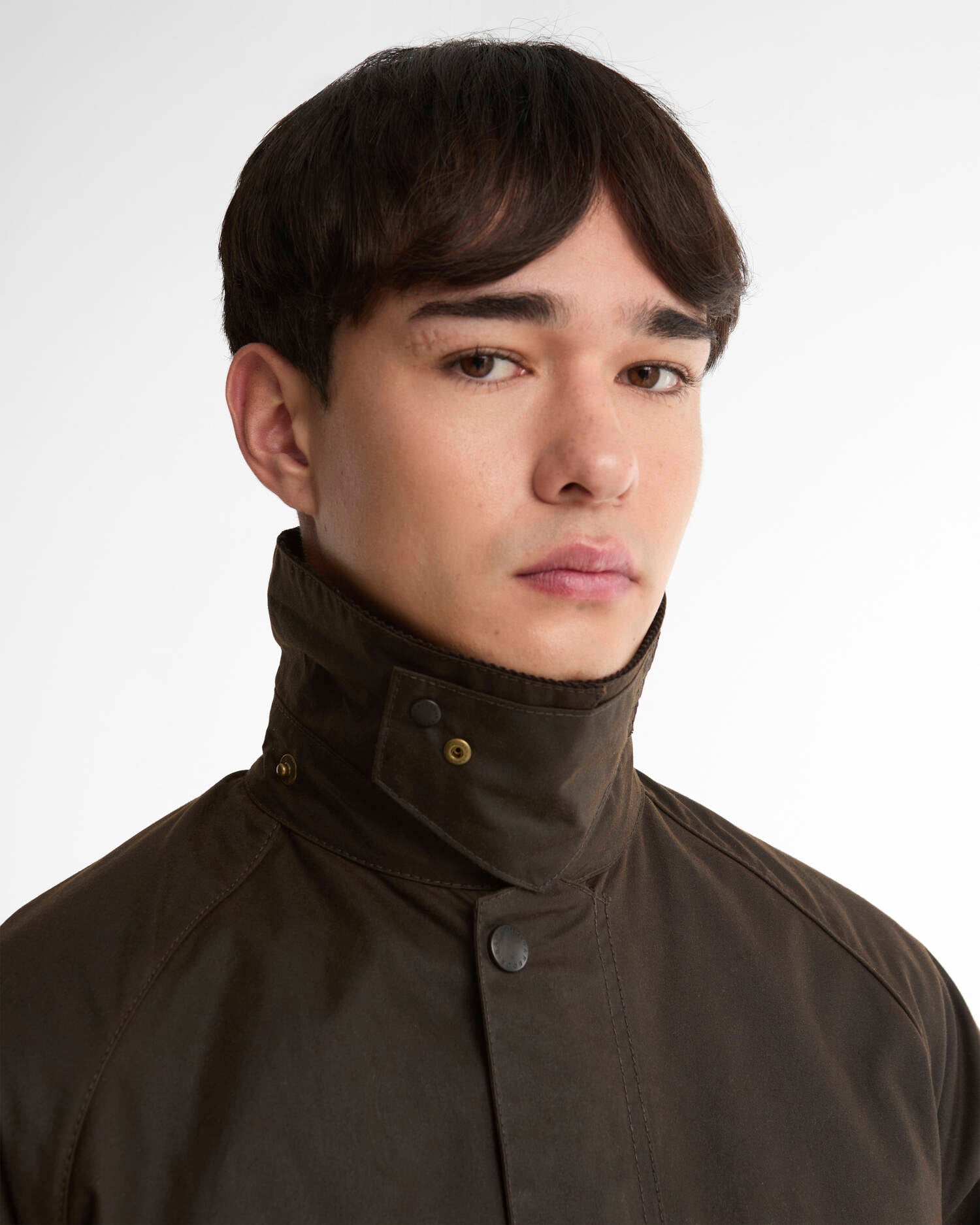 Giacca cerata Sugarlump Bedale Dark Brown image number 3