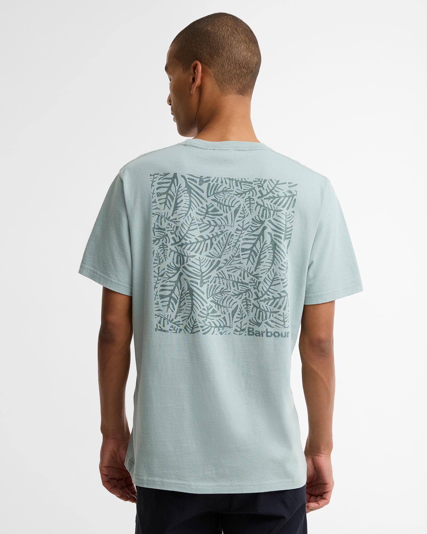 Dearham Graphic Tailored T-Shirt Dusty Slate