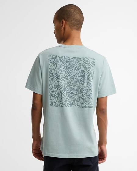 Dearham Graphic Tailored T-Shirt Dusty Slate