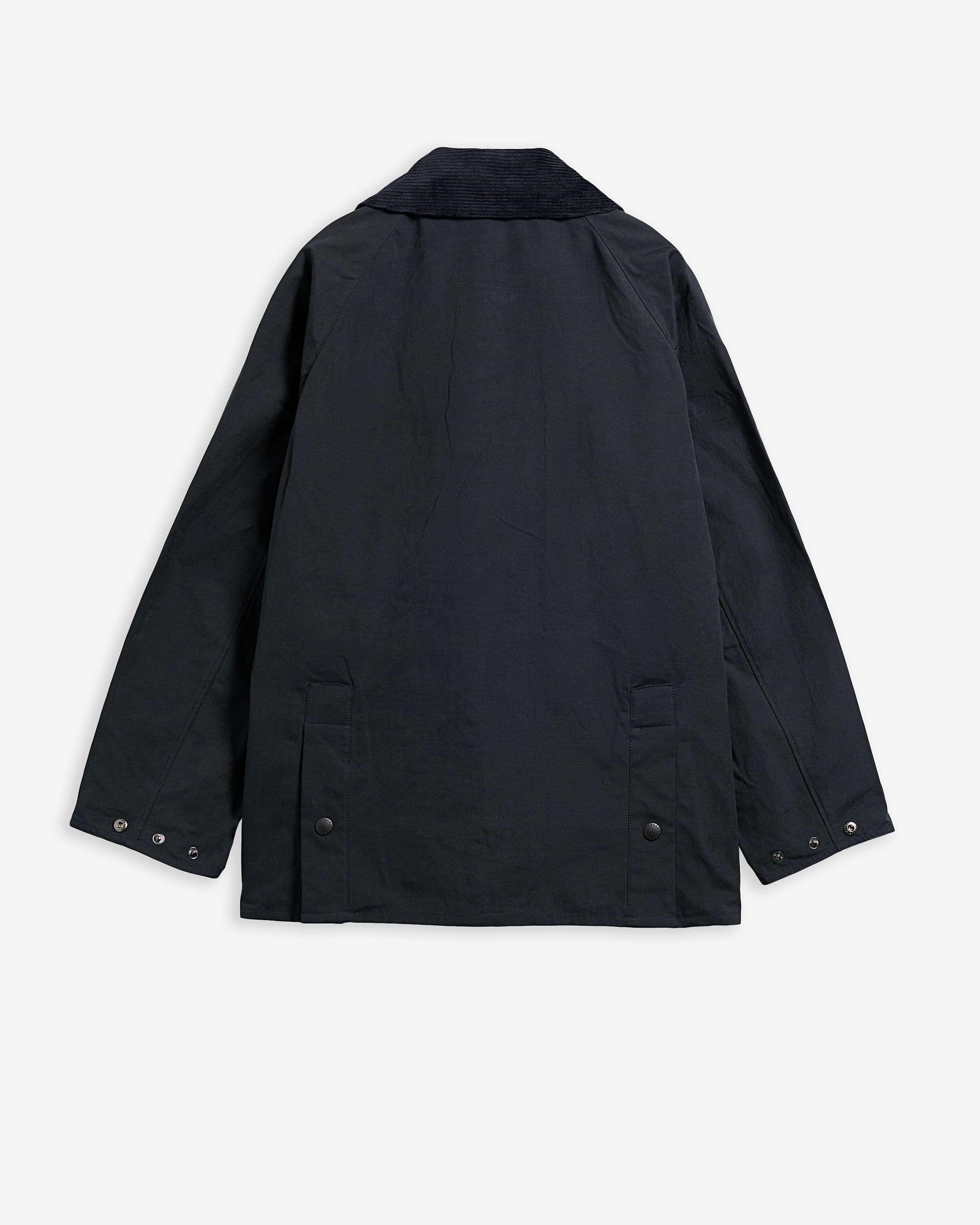 Peached Oversized Bedale Casual Jacket Classic Navy