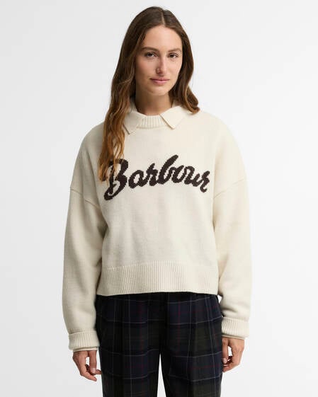 Ivybridge Crew Neck Jumper Ecru