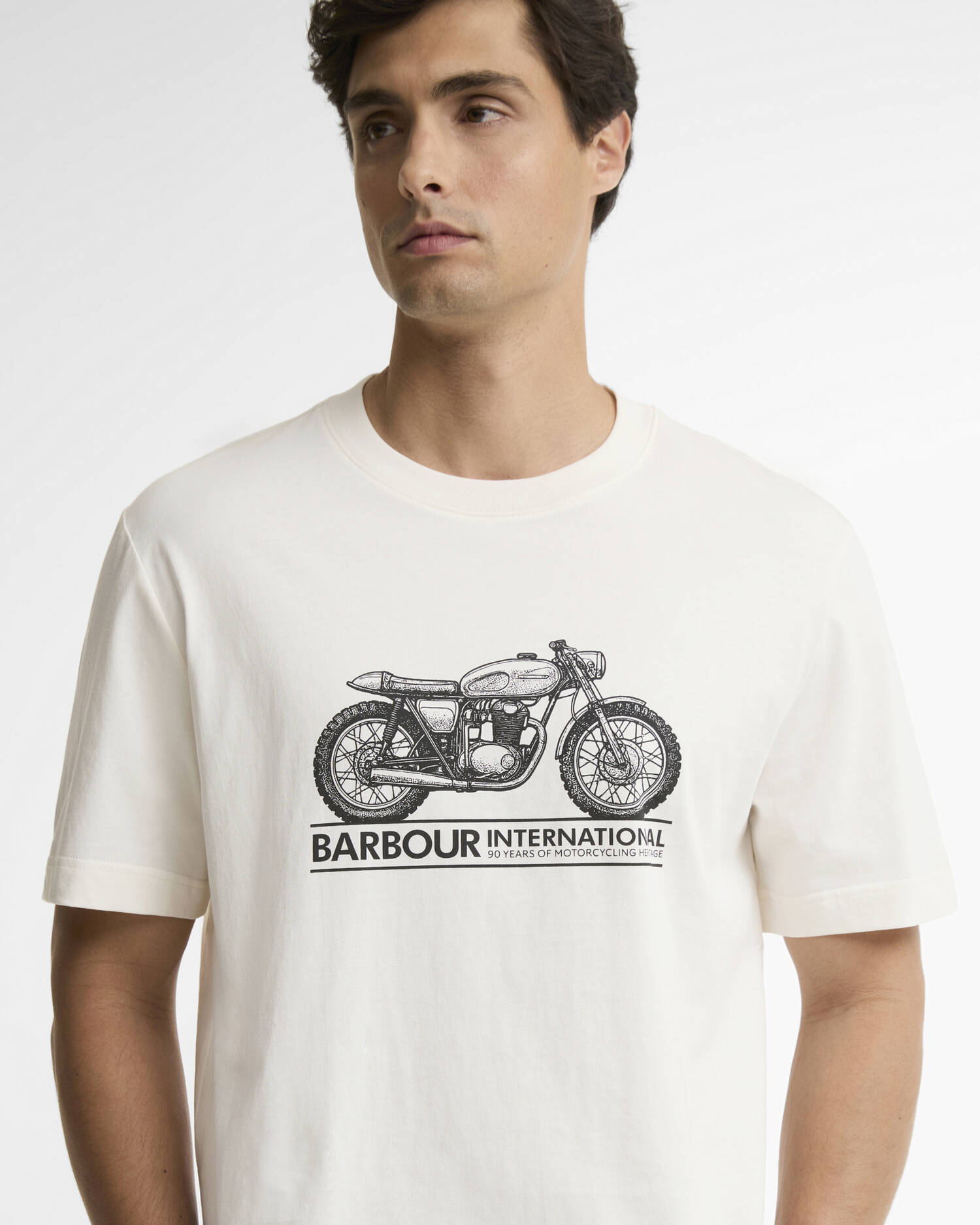 T-Shirt Triton Graphic Whisper White image number 3