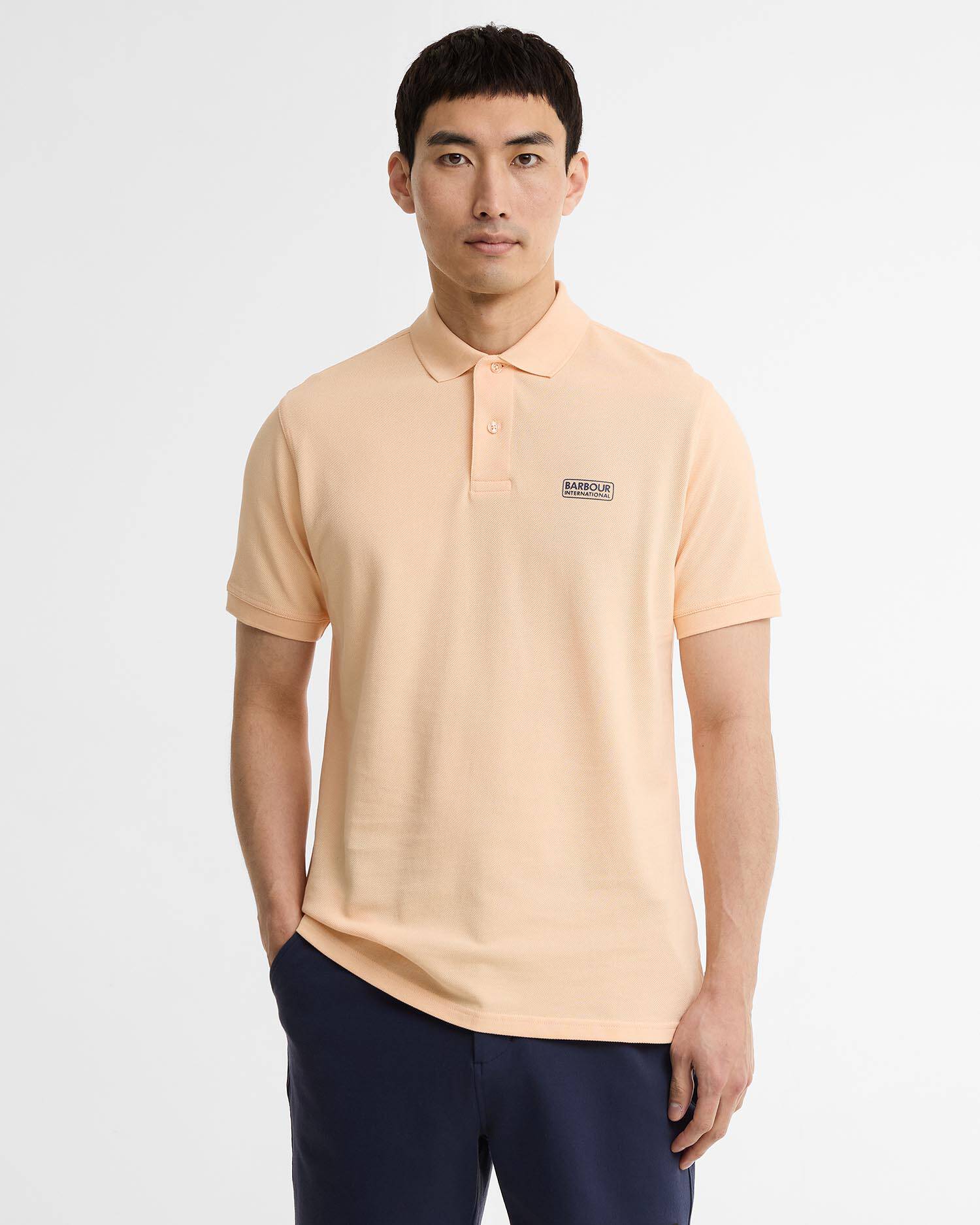 Poloshirt Essential Bleached Apricot image number 0