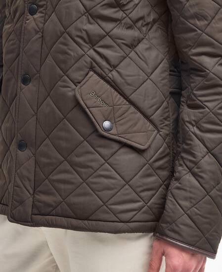 Powell Quilted Jacket Olive