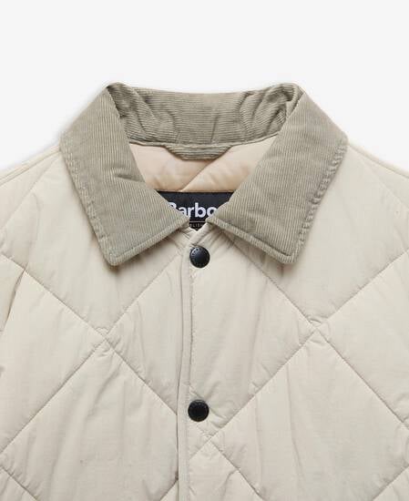 Modified Short Liddesdale Quilted Jacket Mist