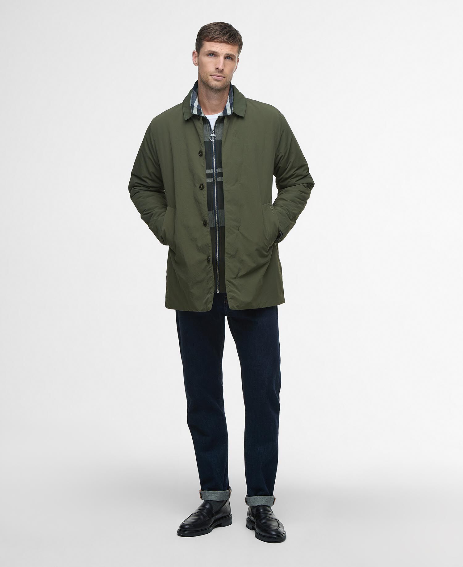Impermeabile imbottito Lorden Olive