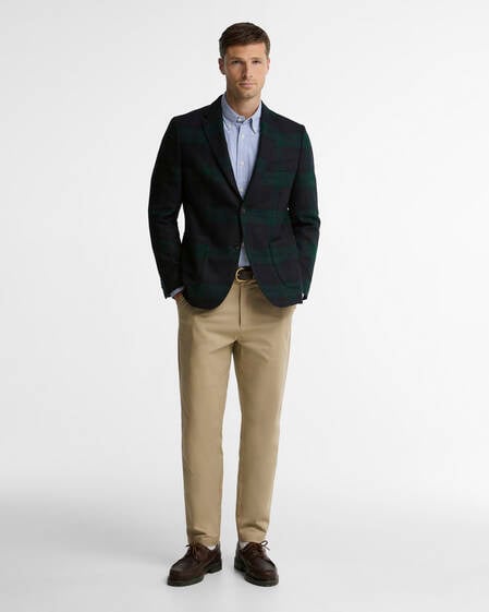 Blazer in tartan Kingham Moons Blackwatch Tartan
