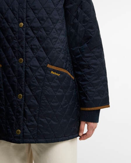 Steppjacke Icons Modern Liddesdale Dark Navy/Birchwood