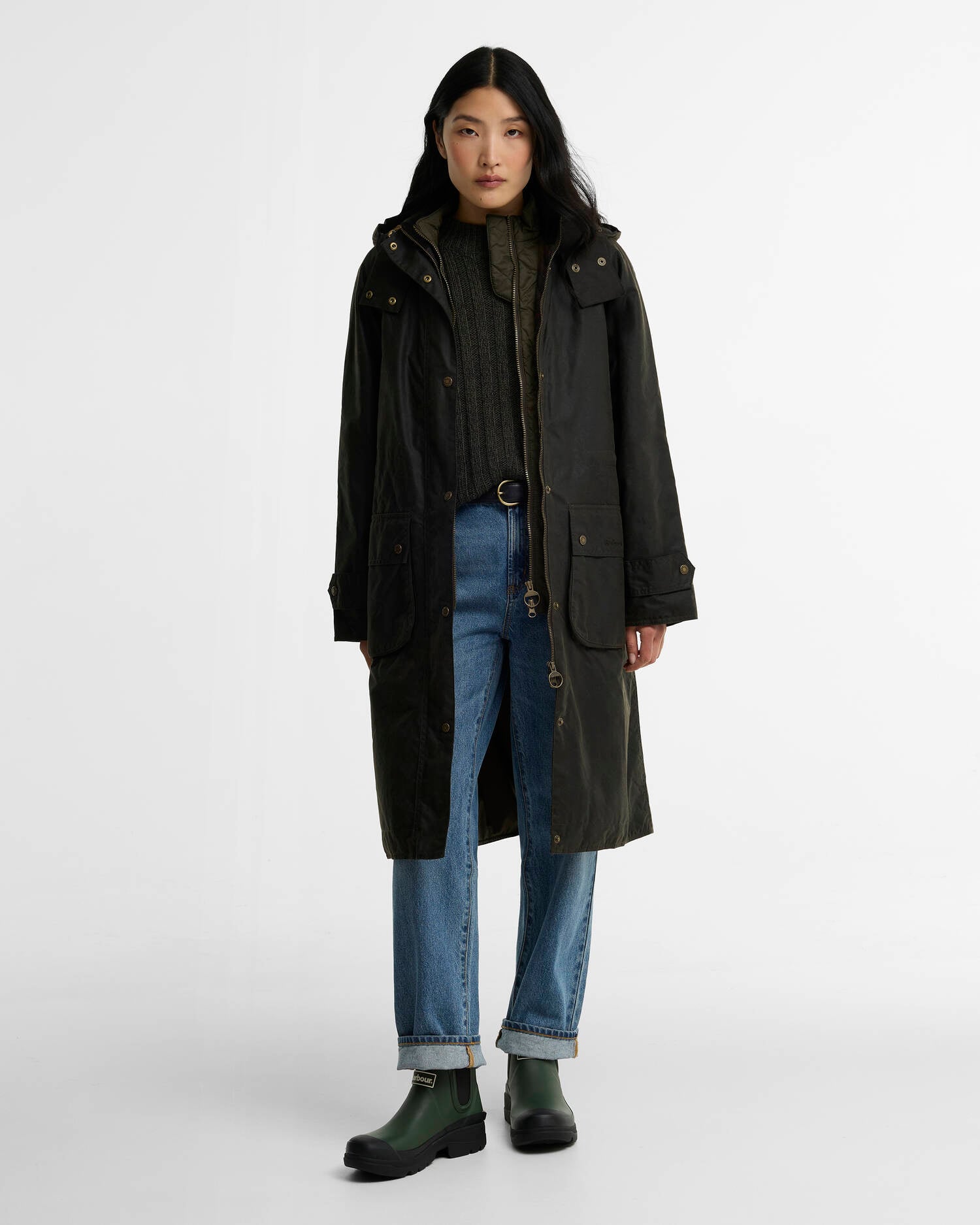 Gummistiefel Nimbus Olive/Black image number 2