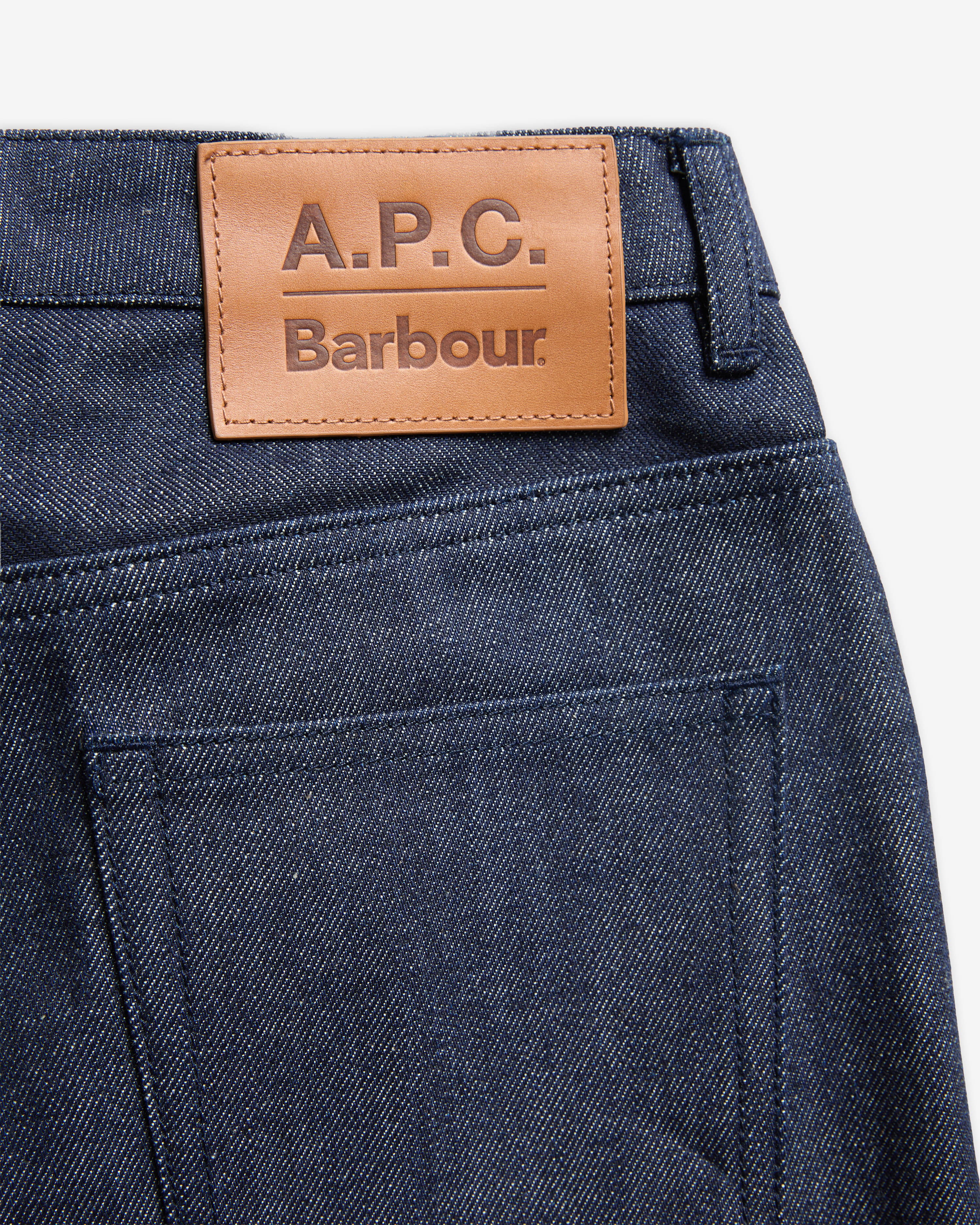 Jeans dal taglio dritto Elisabeth Barbour x A.P.C. Denim