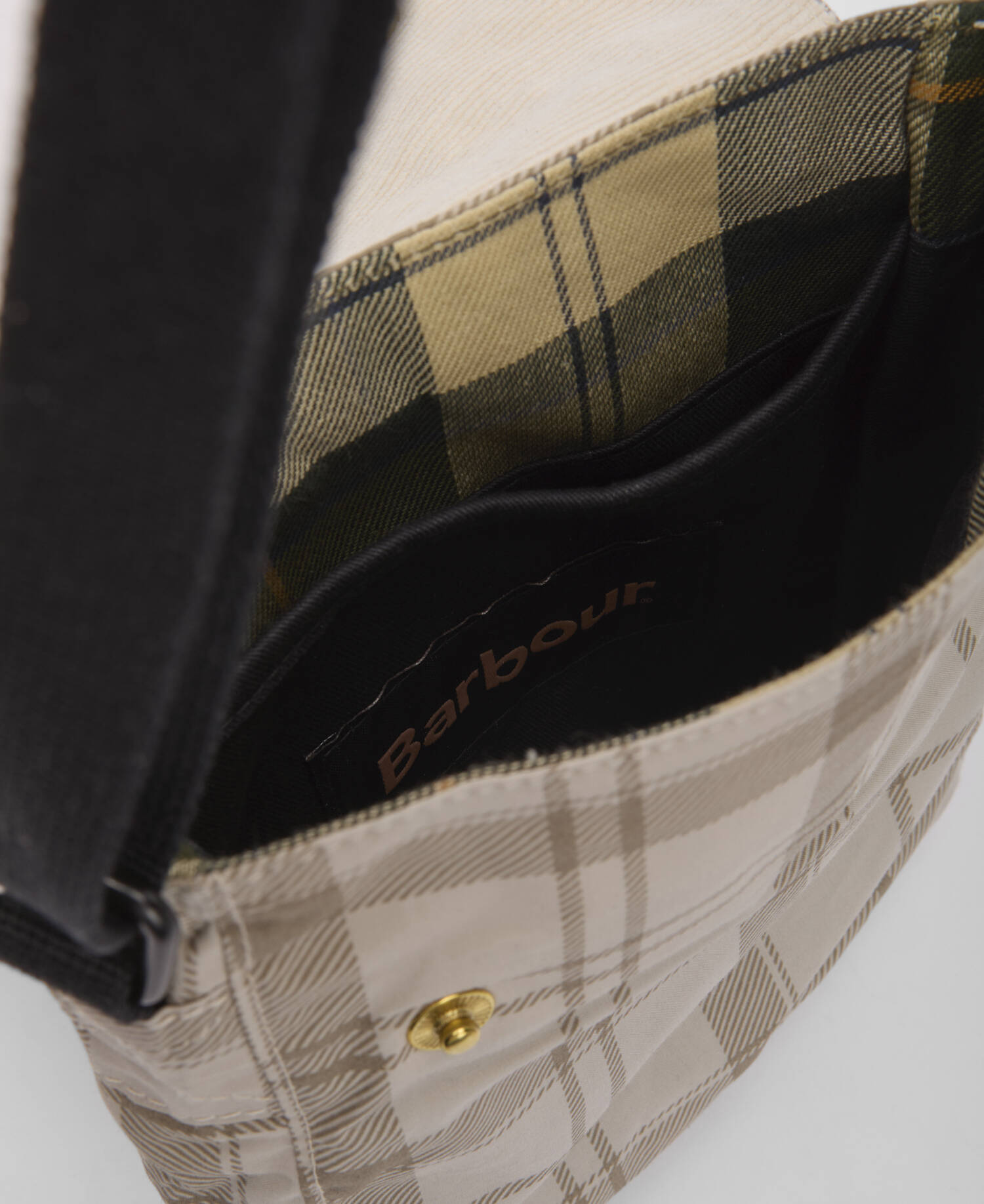 Transport Crossbody Bag Mist Tartan image number 6