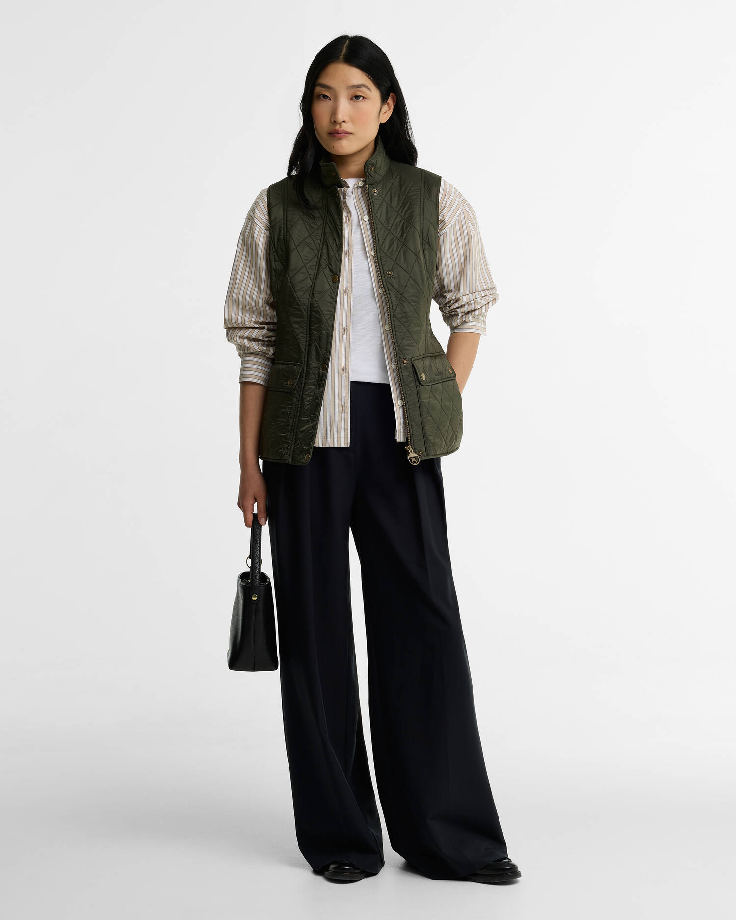 Wray Gilet Olive image number 1