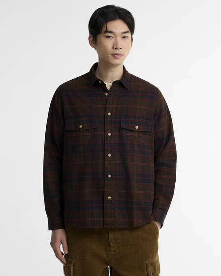 Armstrong Oversized Long-Sleeved Shirt Classic Tartan