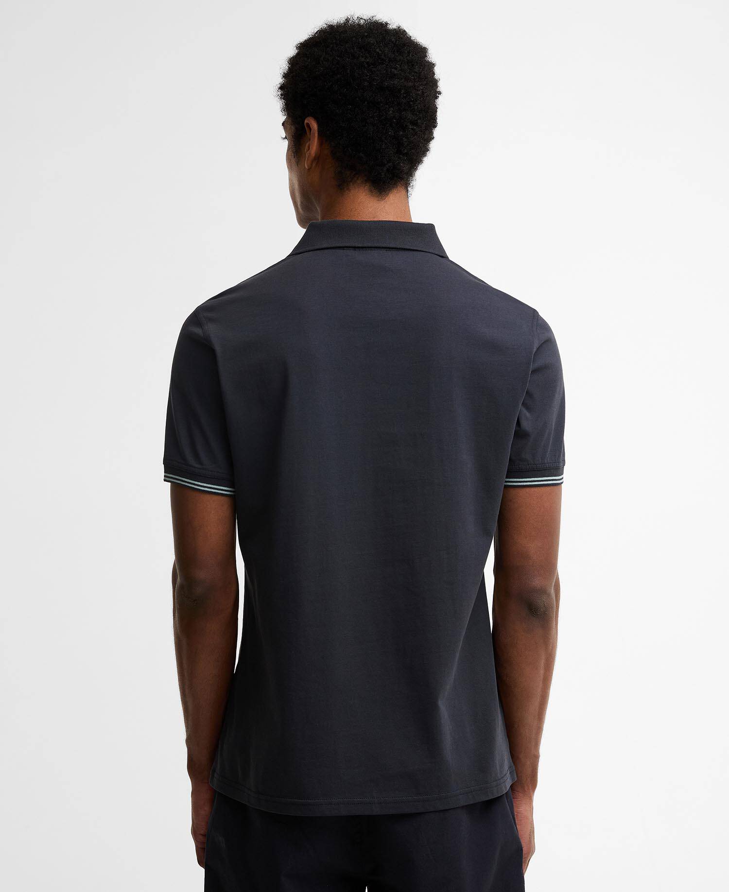 Austwick Tipped Polo Shirt Dark Navy image number 2