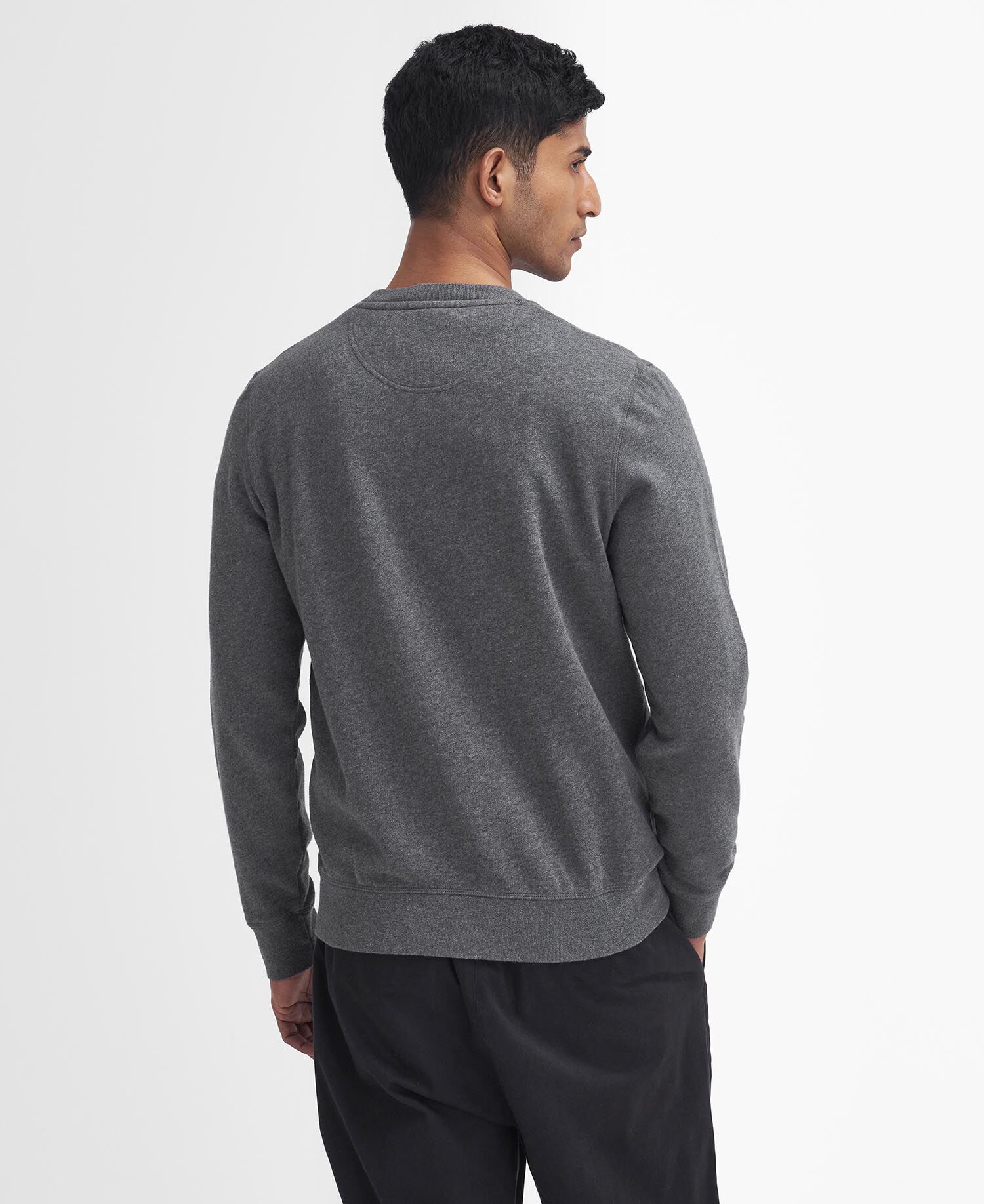 Prep Logo Sweatshirt Mid Grey Marl