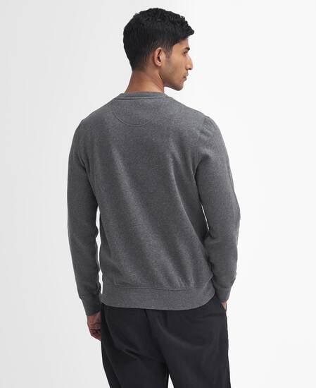 Prep Logo Sweatshirt Mid Grey Marl