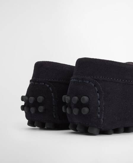 Laire Driving Shoes Navy Suede