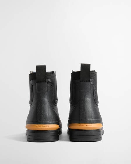 Abbeyfield Packable Ankle Wellingtons Black