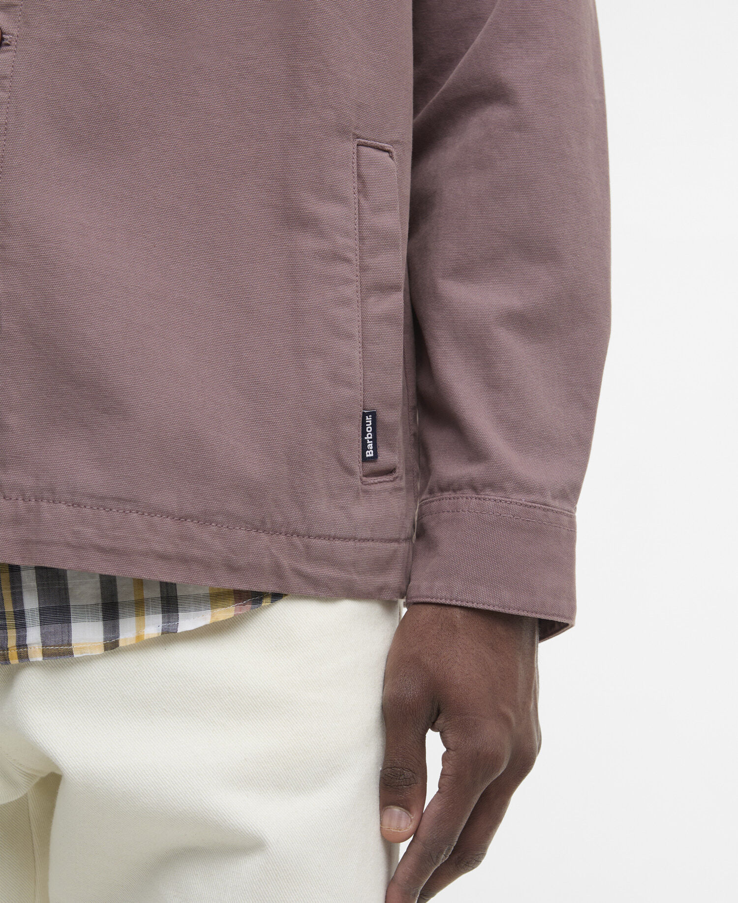 Overshirt Washed Cotton Peppercorn