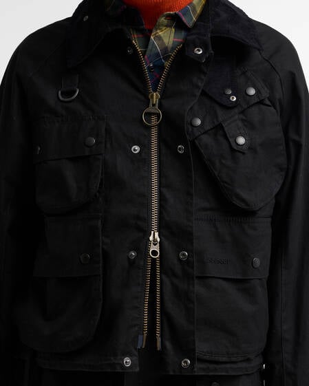 Giacca casual 3 in 1 Barbour x Norbit Black