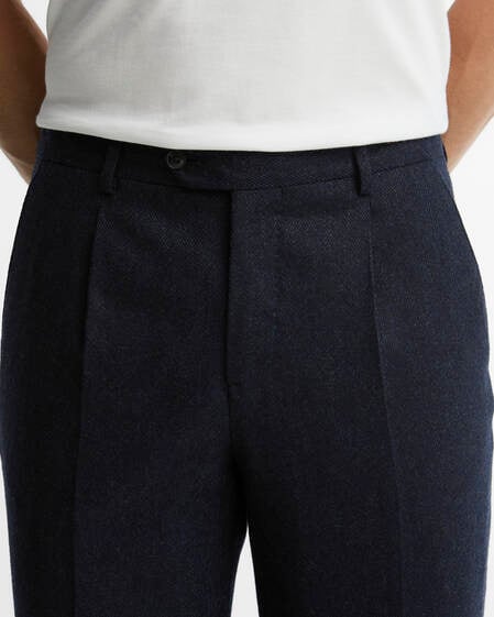 Barbour Hose Fairford Herringbone Tailored Forest