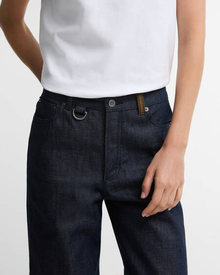 Barbour x A.P.C. Elisabeth Straight-Leg Jeans Denim