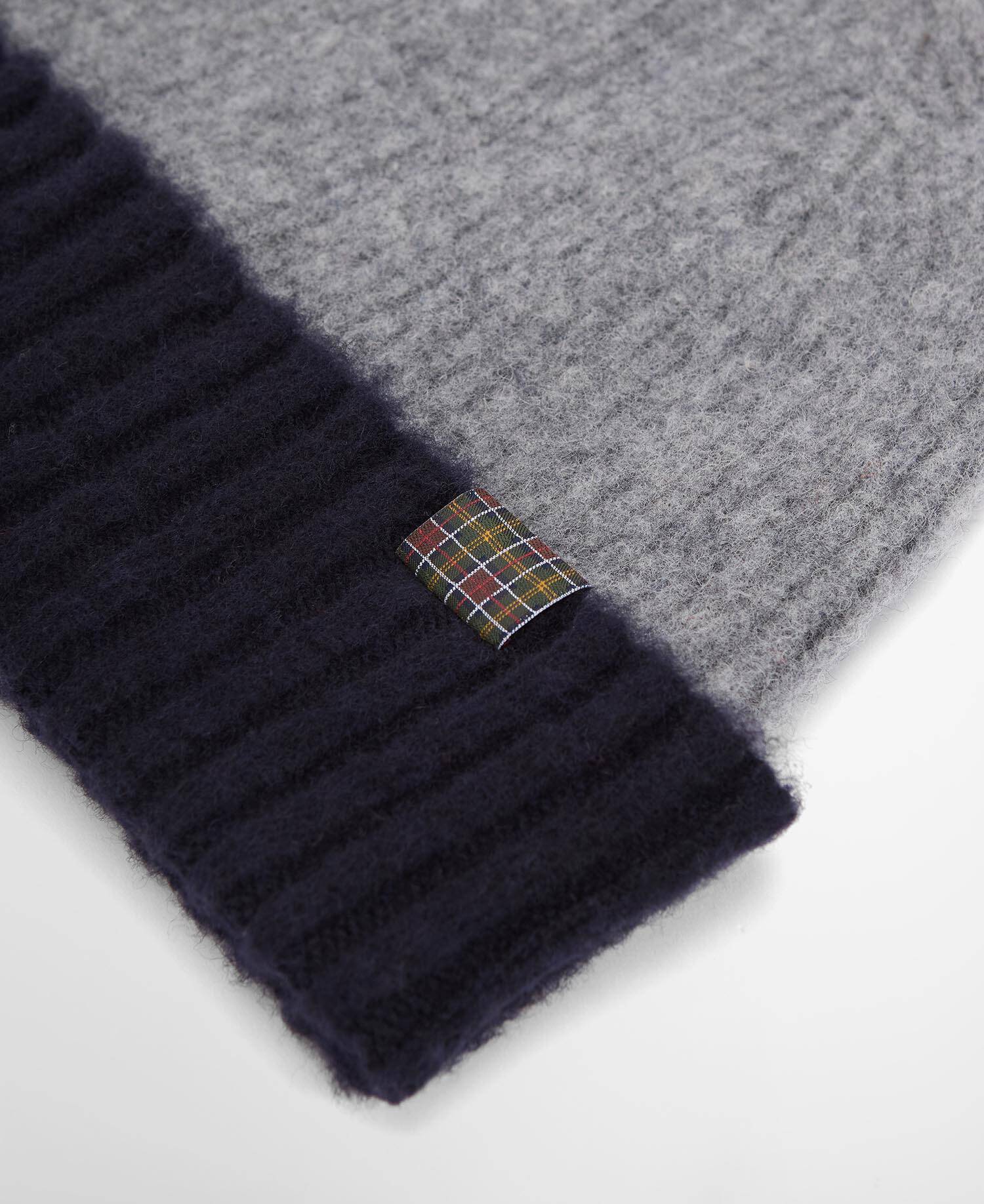 Berretto in lana Scottish Angus Grey/Navy image number 1
