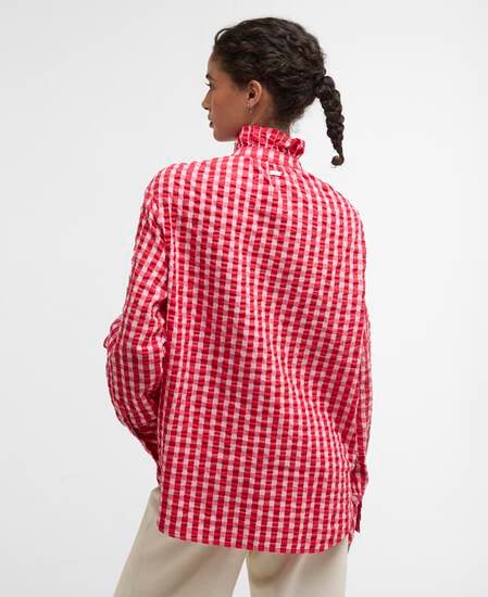 Esther Gingham Oversized Shirt Multi
