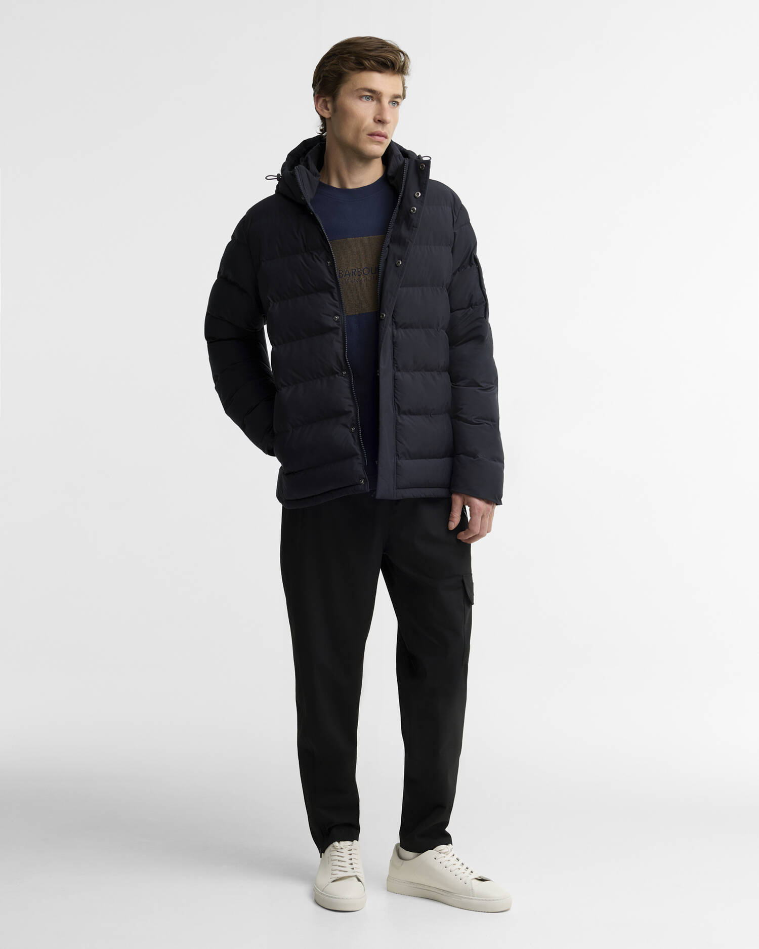 Daleson Puffer Jacket Dark Navy image number 1