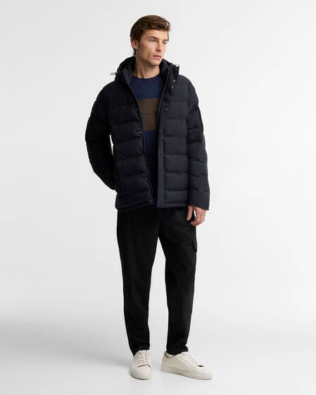 Daleson Puffer Jacket Dark Navy