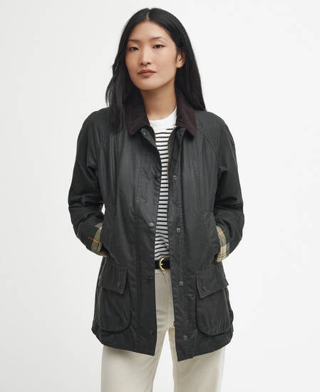 Beadnell&reg; Waxed Jacket Sage