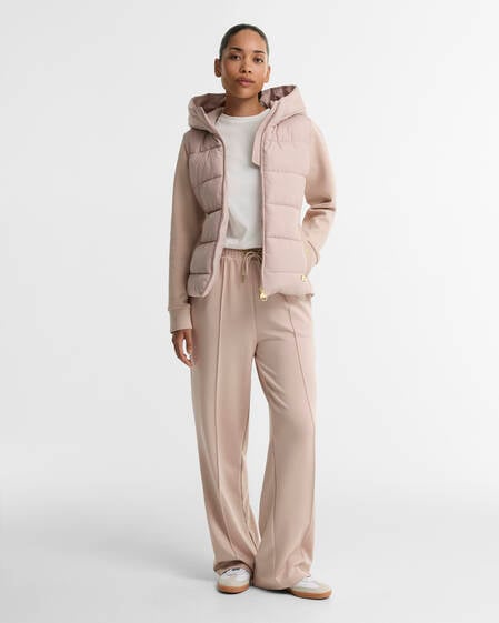 Conway Quilted Sweatshirt Nutmeg