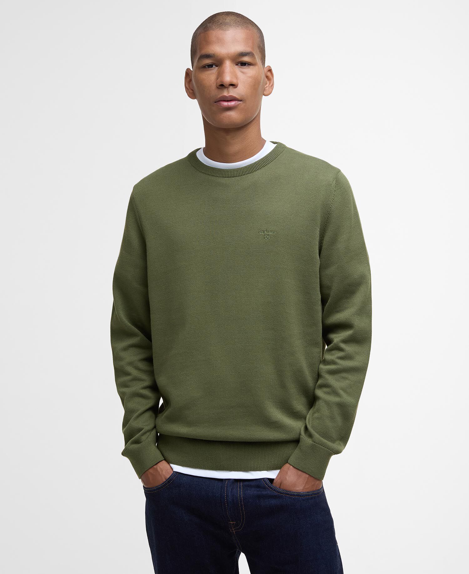 Pullover Pima Cotton Winter Moss