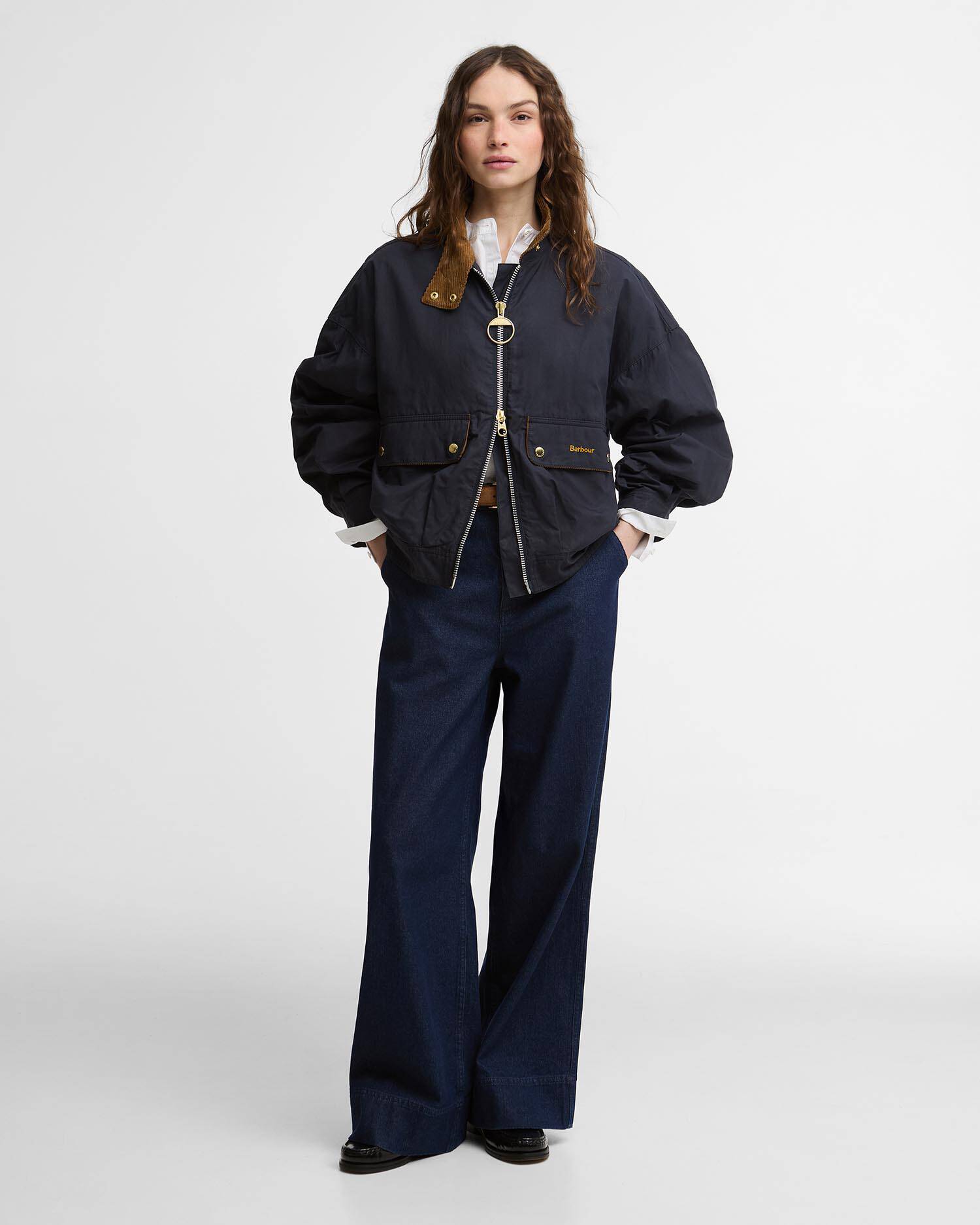 Blackthorn Casual Jacket Vulcan Navy/Beige Tattersall image number 1