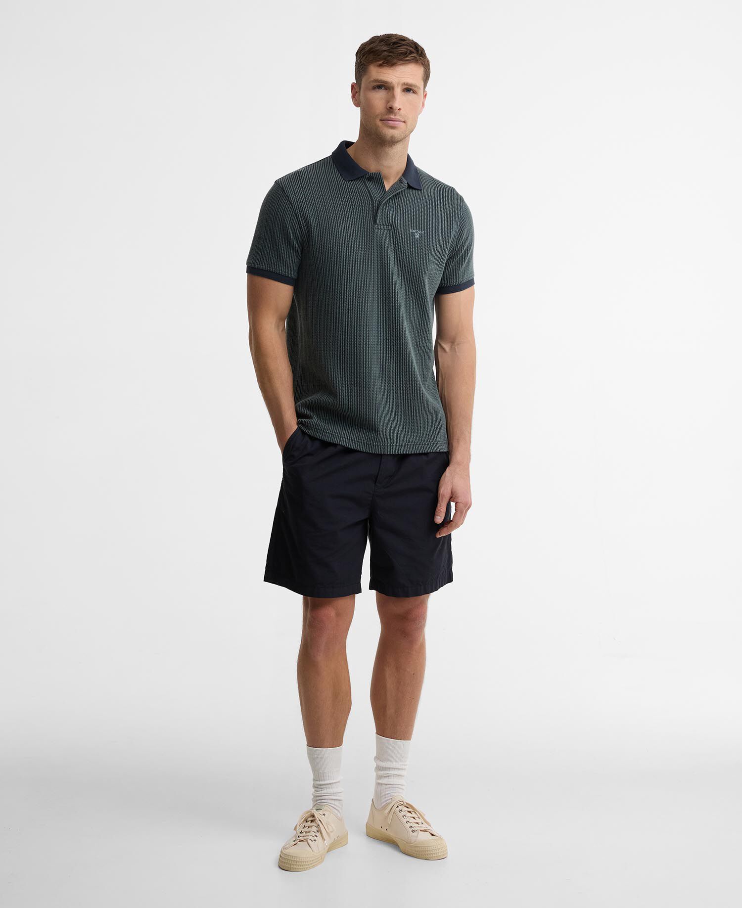 Harworth Tailored Polo Shirt Dark Navy