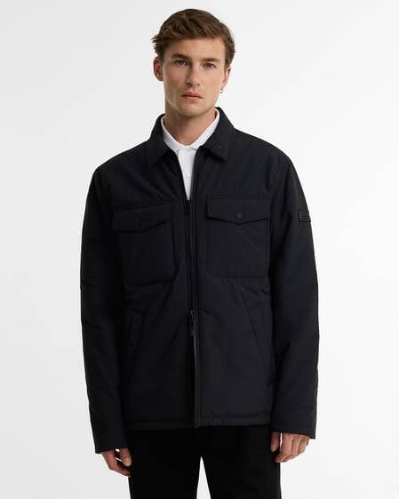 Distill Quilted Jacket Classic Black