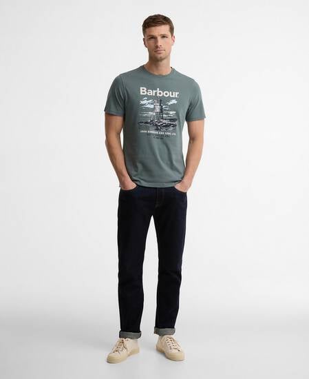 Harbourside Graphic T-Shirt Vintage Teal
