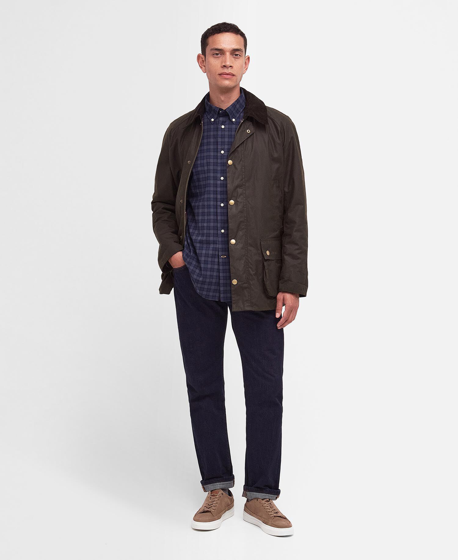 Buy Ashby Waxed Jacket for USD 398.00 | BARBOUR_US