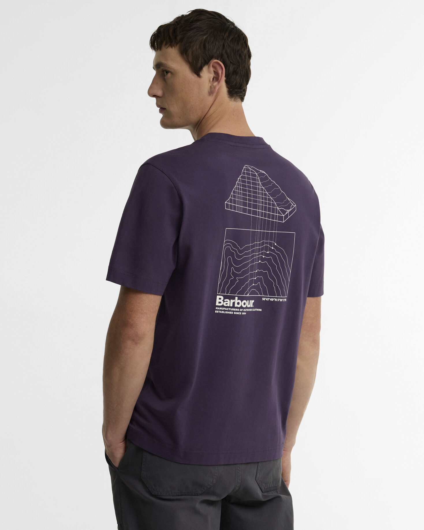 Woodbine Relaxed Graphic T-Shirt Grape