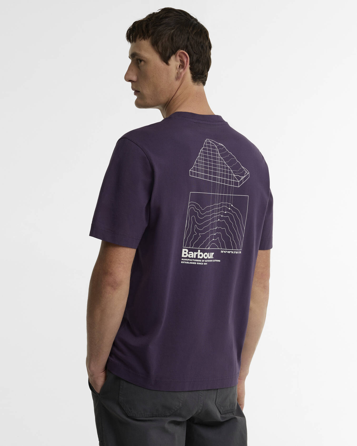 Woodbine Relaxed Graphic T-Shirt Grape image number 2