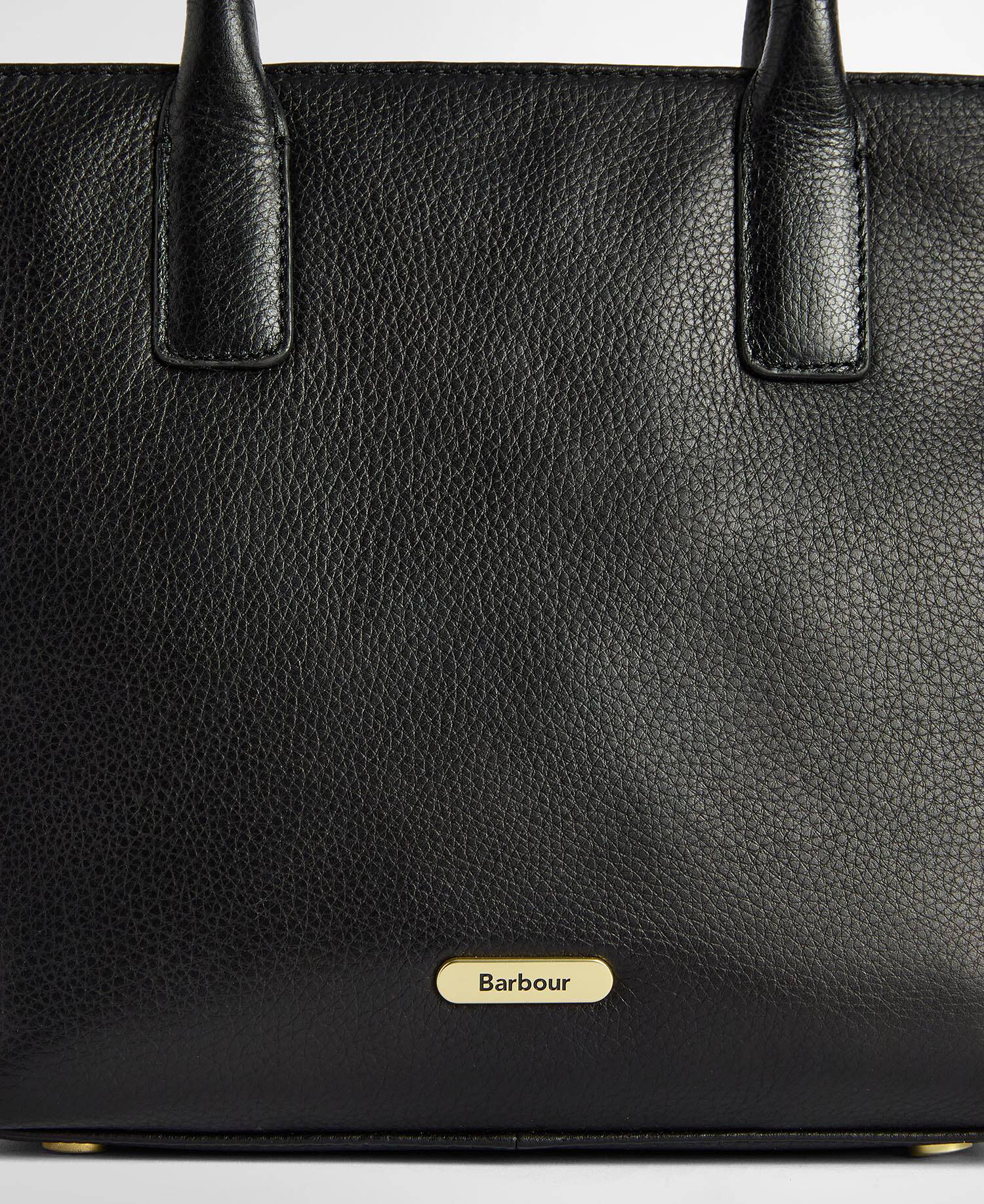 Birch Leather Tote Bag Black image number 3