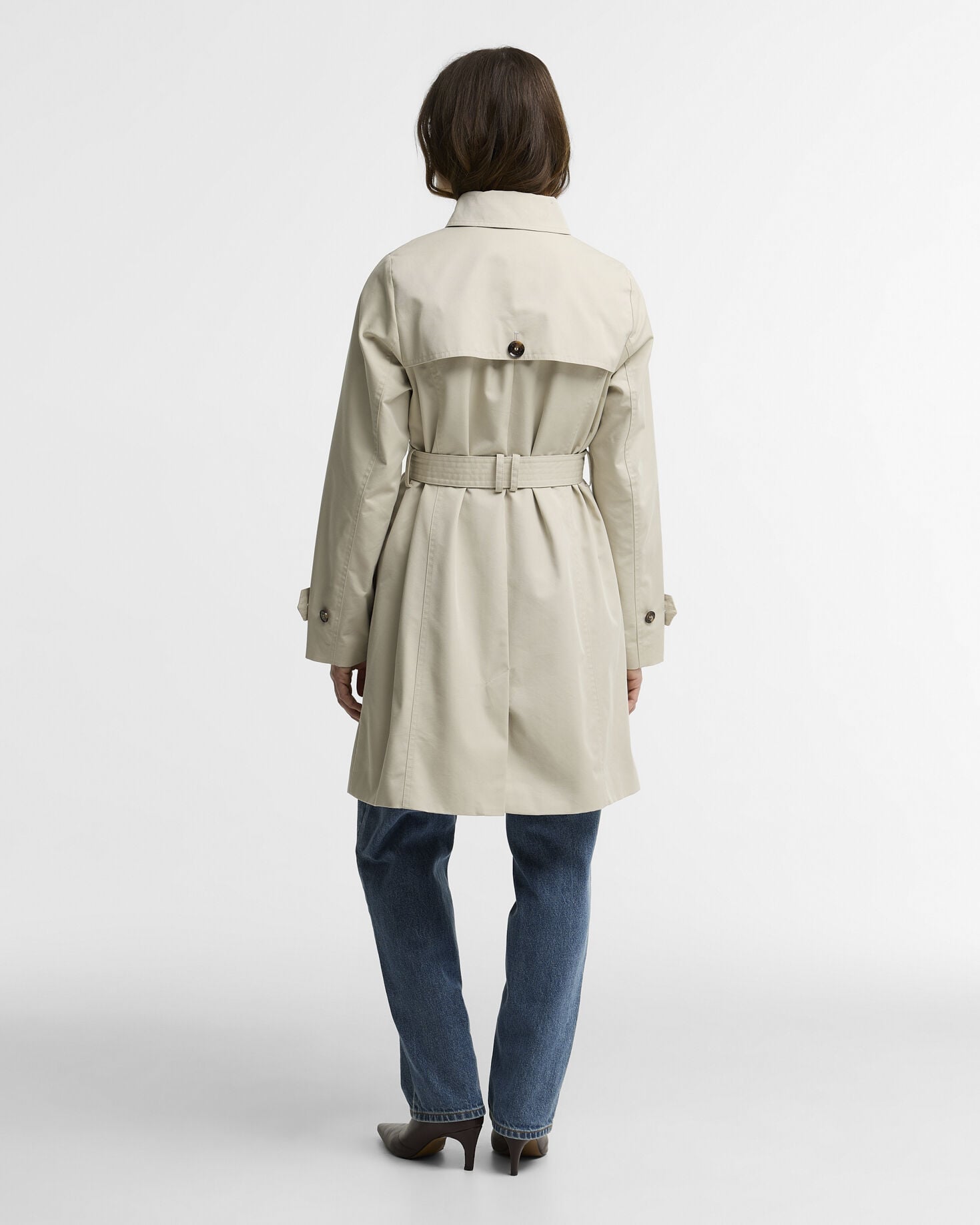 Impermeabile corto Greta Mist/Birchwood Dress