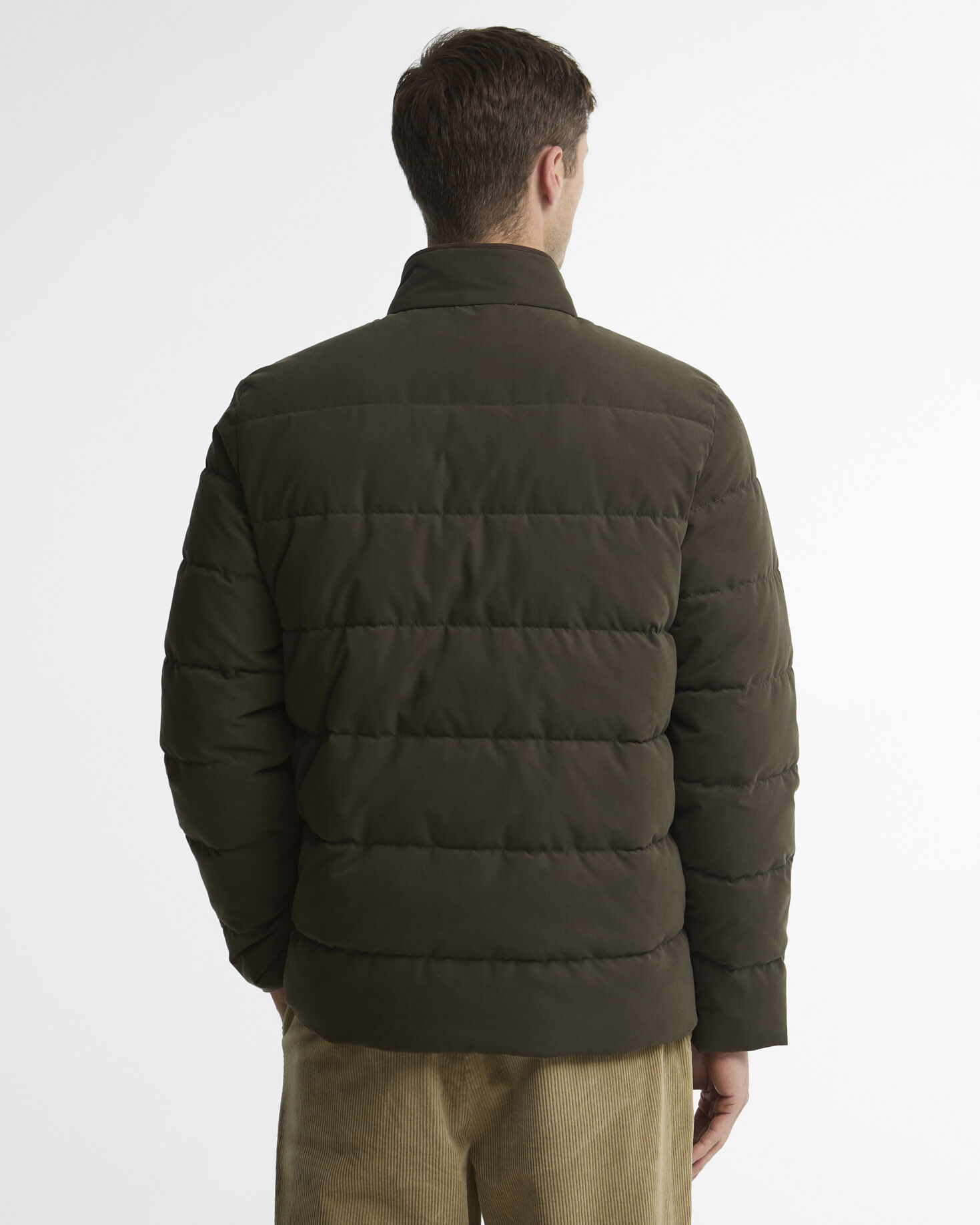 Noree Quilted Jacket Dark Sage