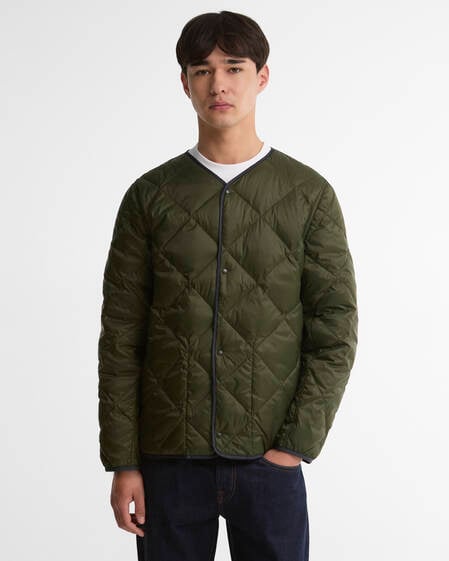 Lightweight Down Reversible Puffer Liner Dark Navy