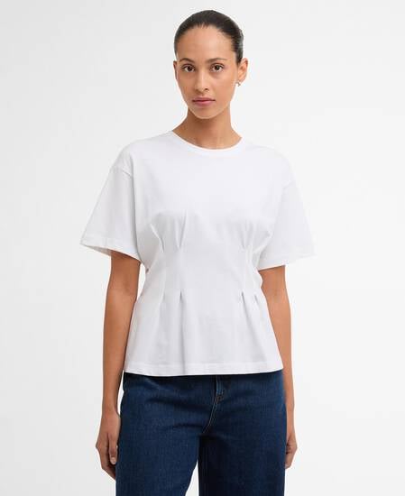 Liza Backless T-Shirt White