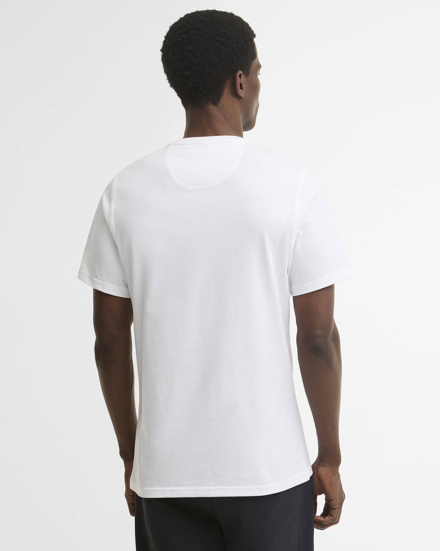 Barbour T-Shirt Halstow Logo Tailored White image number 2
