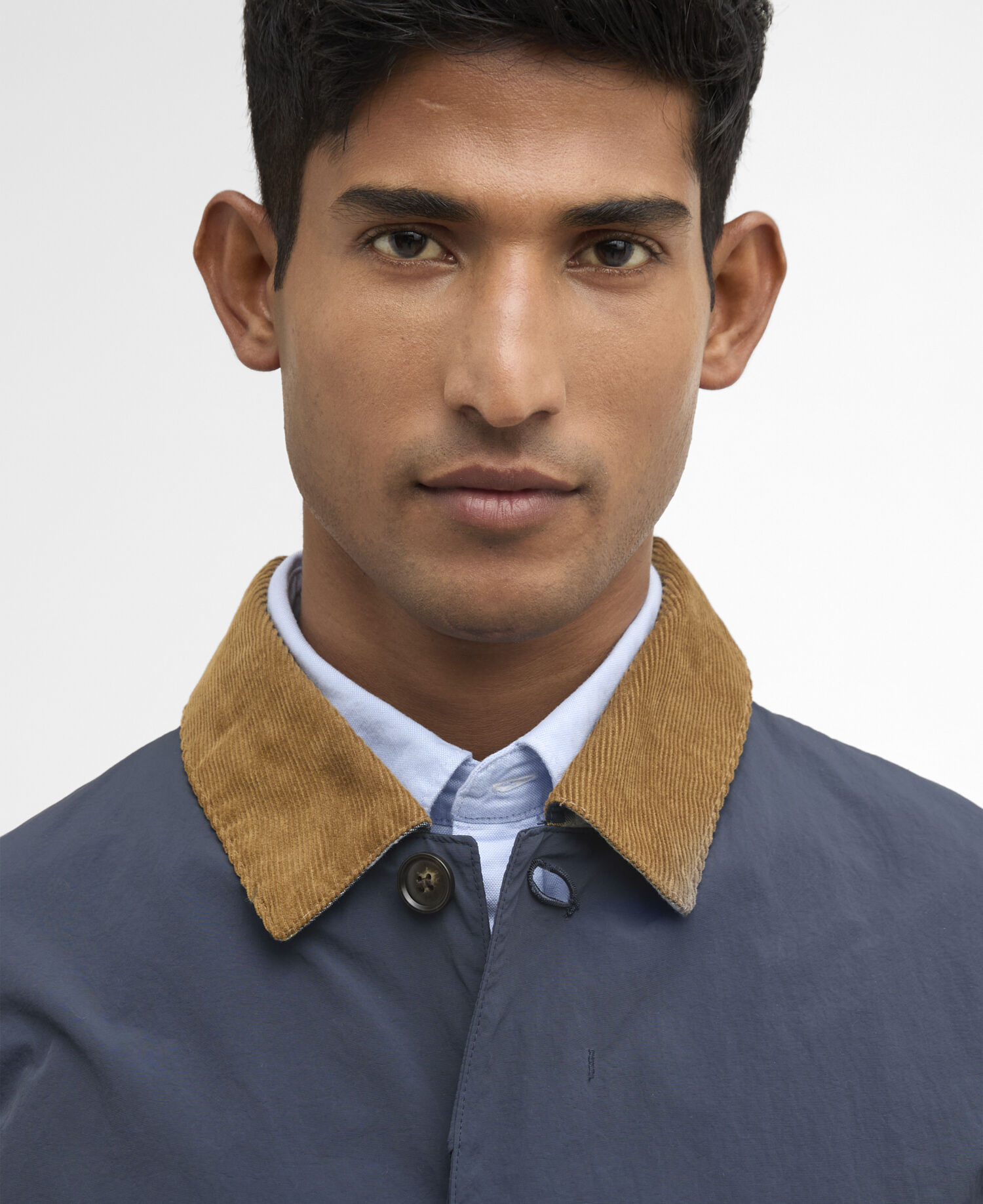 Short Rokig Showerproof Jacket Navy