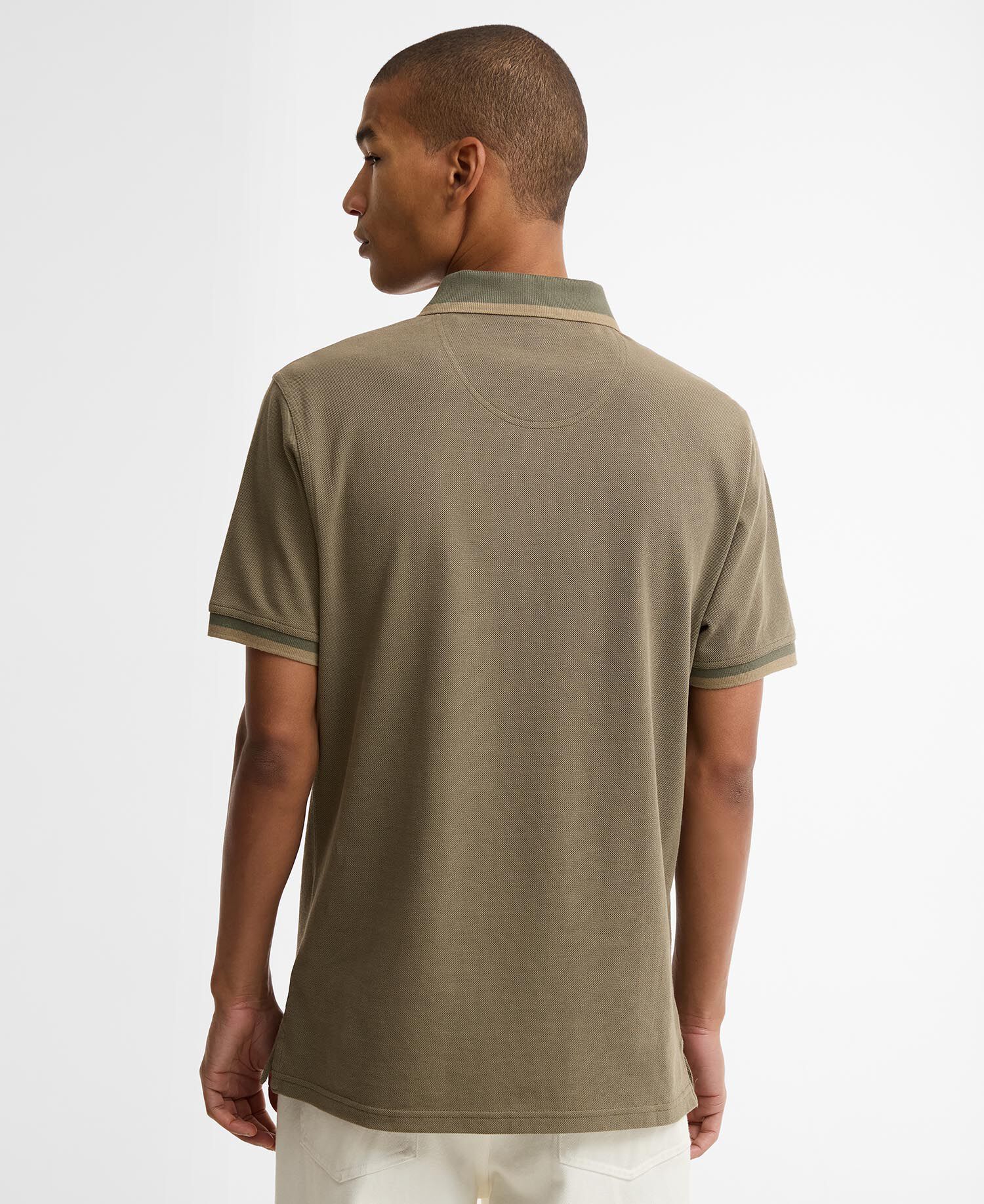 Barnard Short-Sleeved Polo Shirt Dusty Olive
